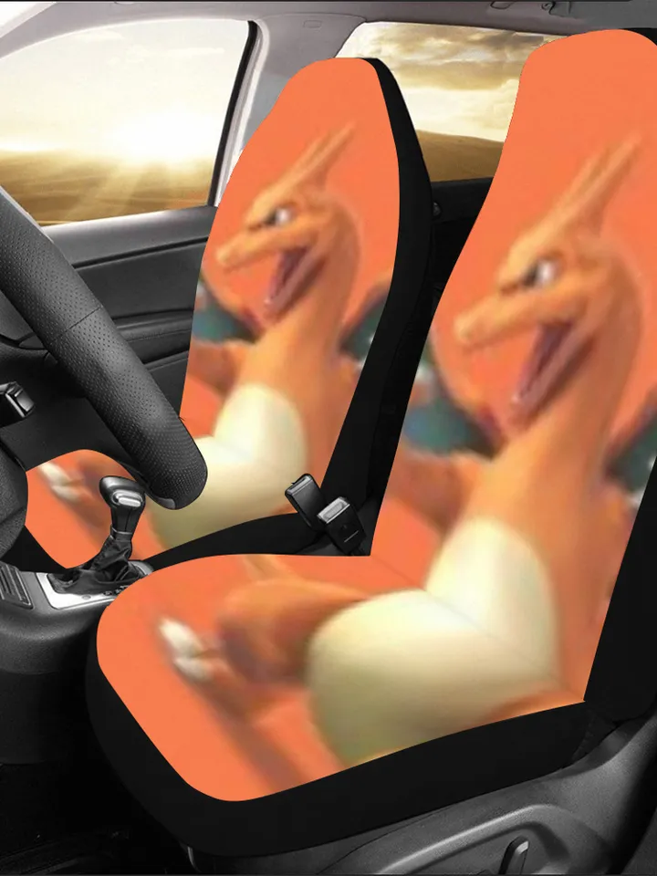 Charizard Car Seat Covers Set of 2 Universal Size