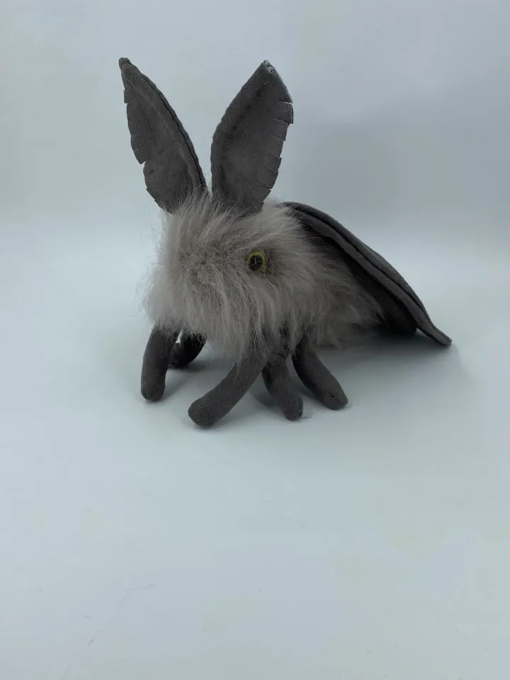Mothman plush Classic Baby Mothman Plush- Moth Man- Soft Cryptid Plush