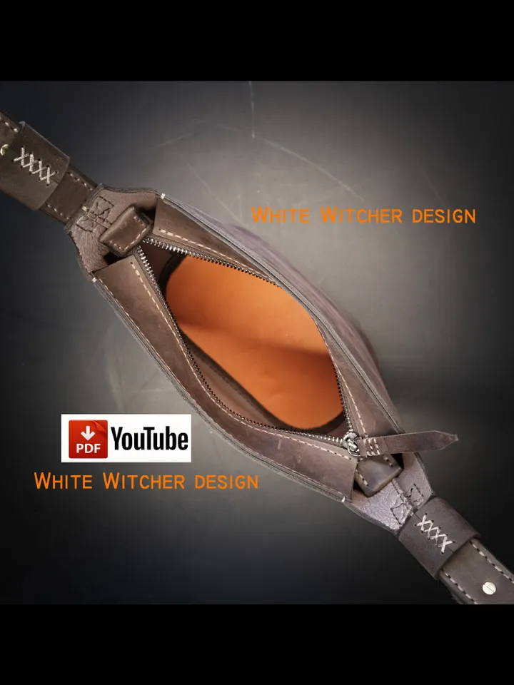 Leather pattern to make a leather bag - Olesya. BG32