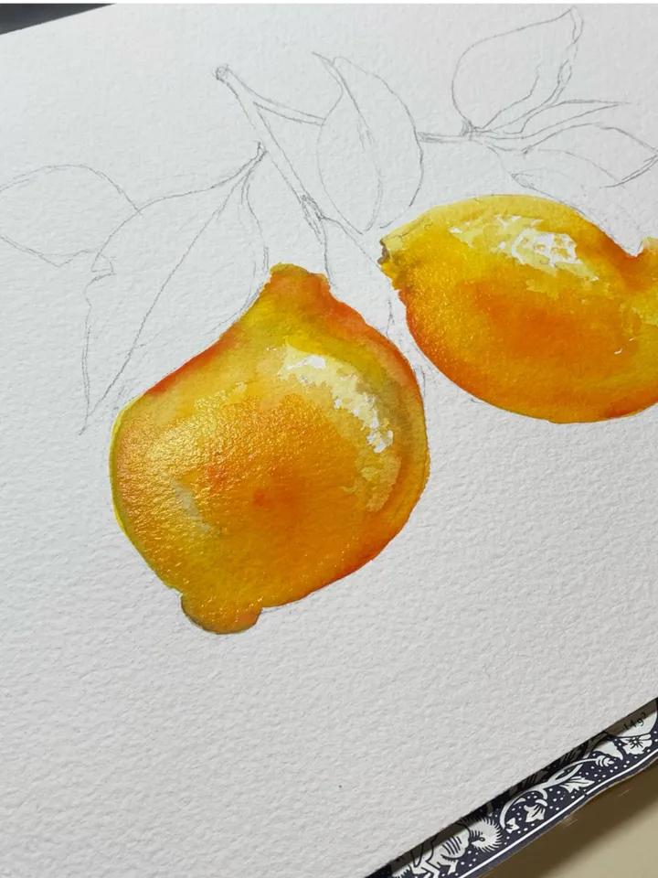 Lemon Watercolor Painting, Still Life Lemon, Yellow Art Print, Kitchen Wall Decor, Italian Kitchen Art, Country Kitchen, Farmhouse Art Print