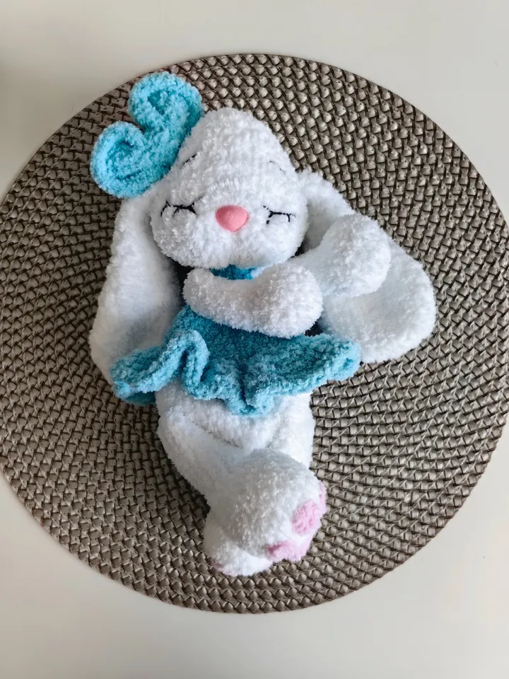 Crochet bunny comforter pattern