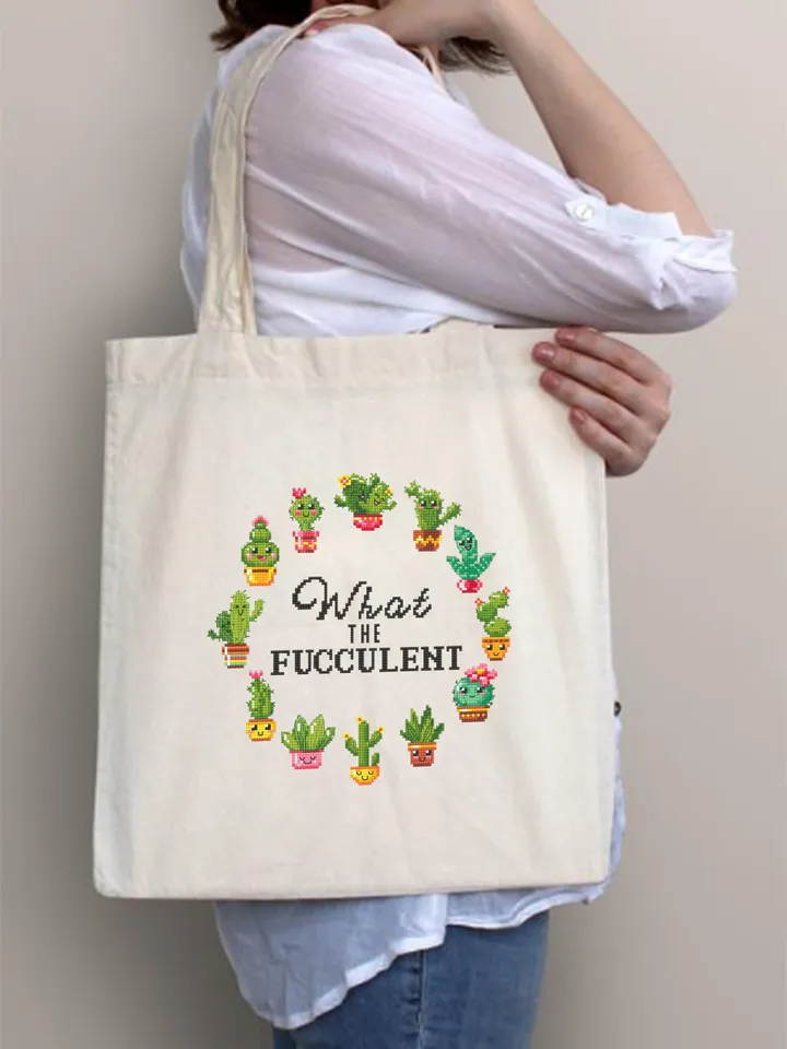 What the fucculent cross stitch pattern PDF download Succulent cross stitch chart, Funny adult cross stitch, Sarcastic pattern digital #Q62