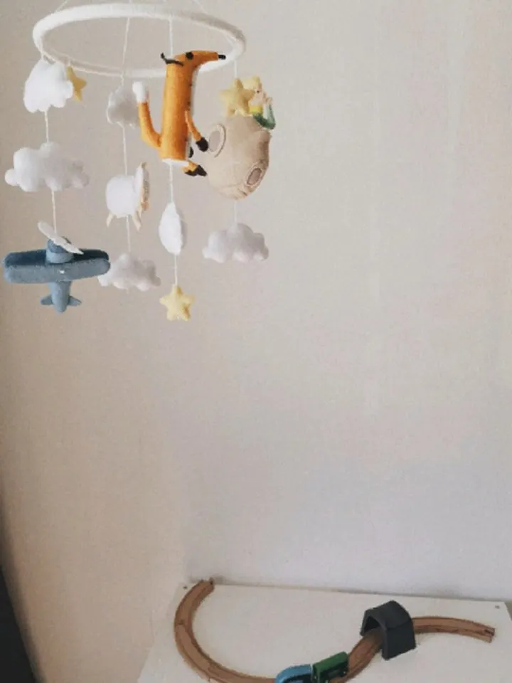 Baby mobile nursery boy, The little prince, Baby shower gifts