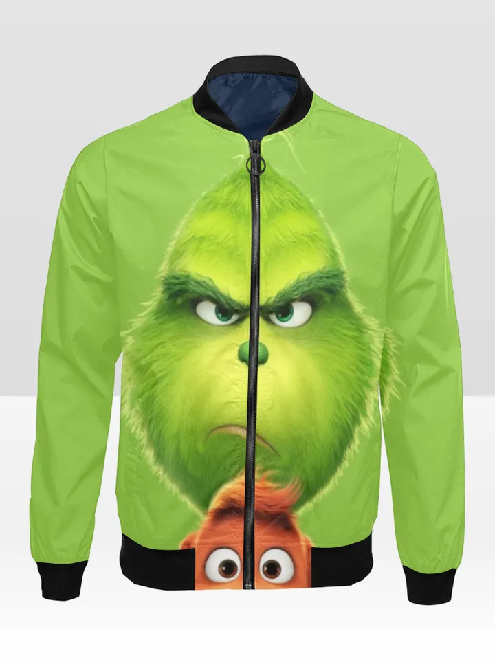 Grinch Bomber Jacket