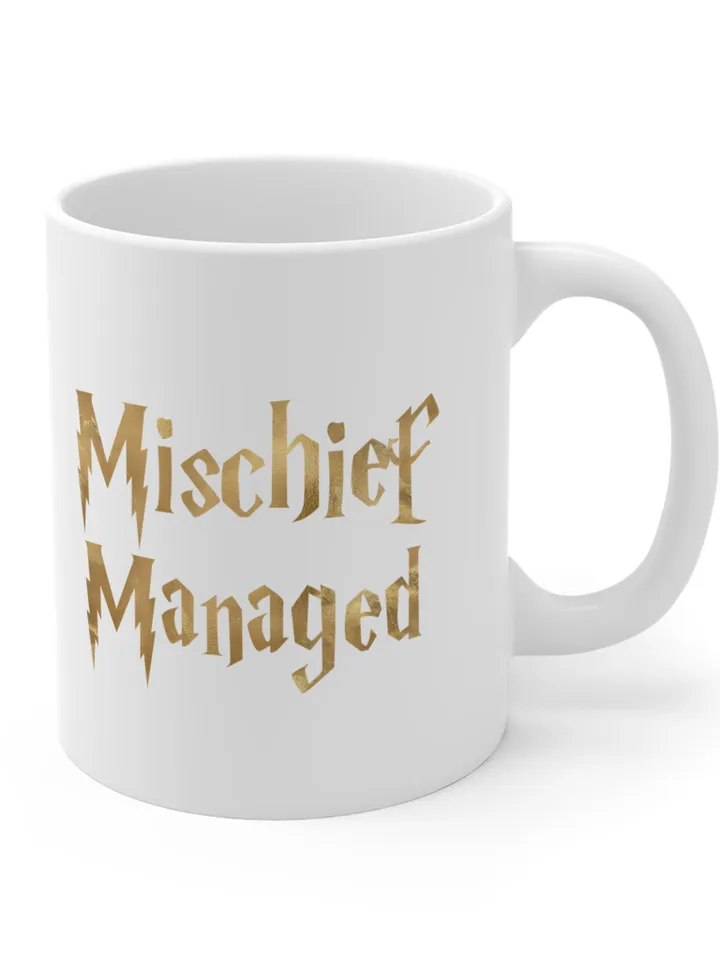 Mug Cup, I Solemnly Swear That I Am Up To No Good, Coffee Mug, Funny Mischief Quote, 11oz Mug, Tea Cup, Office Gift, Wizarding World fan Mug