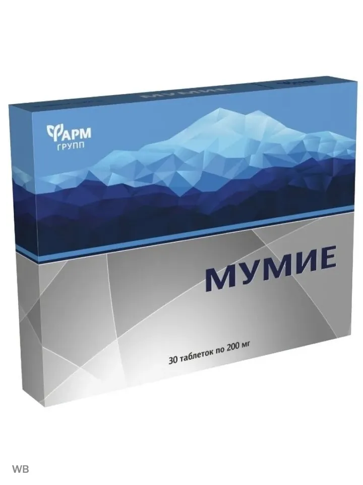 Mumiyo 200 mg, 30 tablets