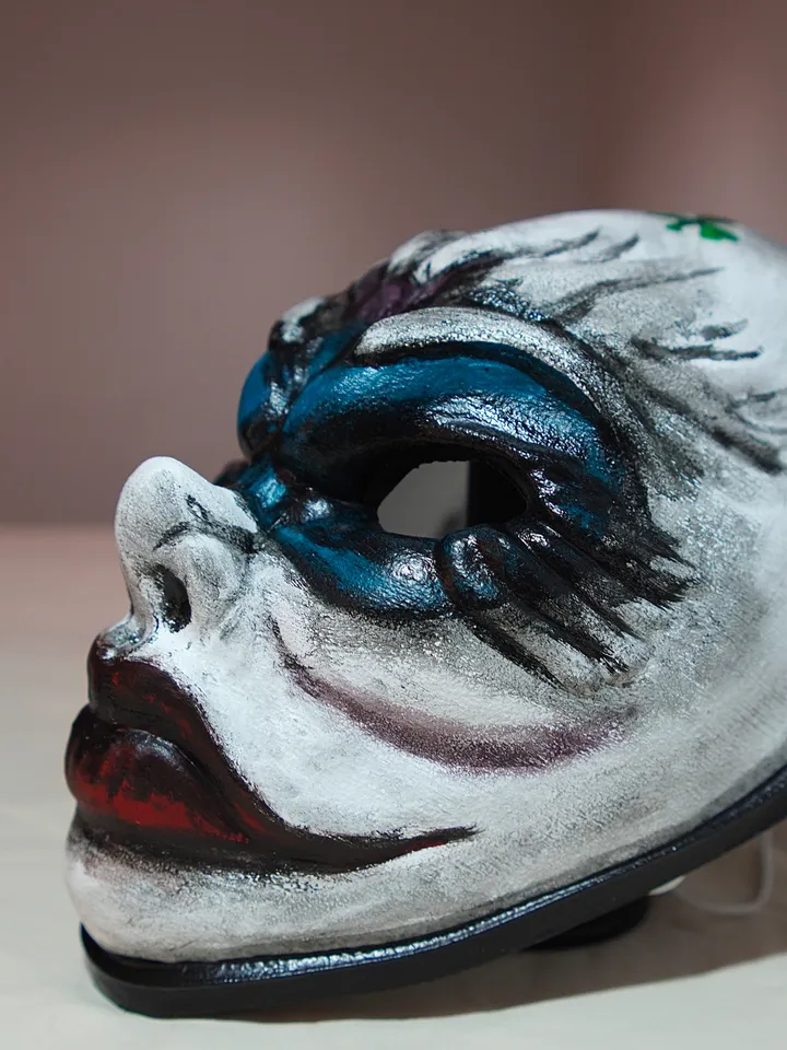 Mask of Clover from the game Payday (mask of Clover Payday 2)