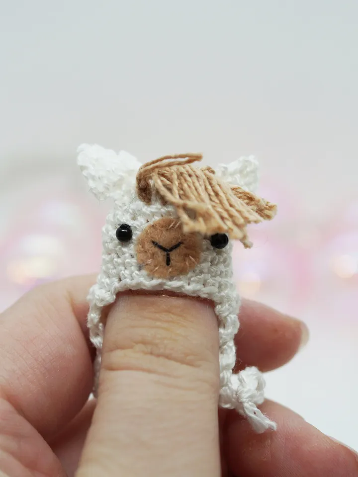 Miniature crochet hat for your toy, doll hat, will fit mice, raccoons and foxes from my shop, animal hat, cute hat, made to order