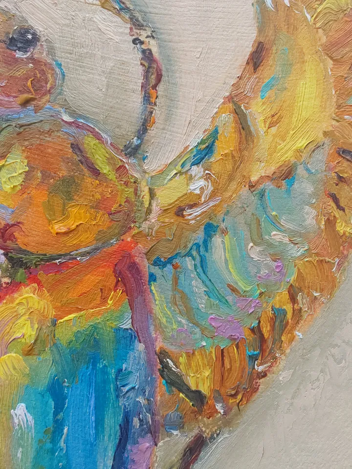 Oil painting on canvas "Scarab Beetle" 25x35cm (10x14inch) TO ORDER