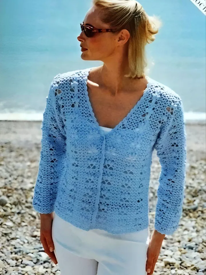 Cardigan pattern, crochet cardigan, lace cardigan, crochet pattern cardigan