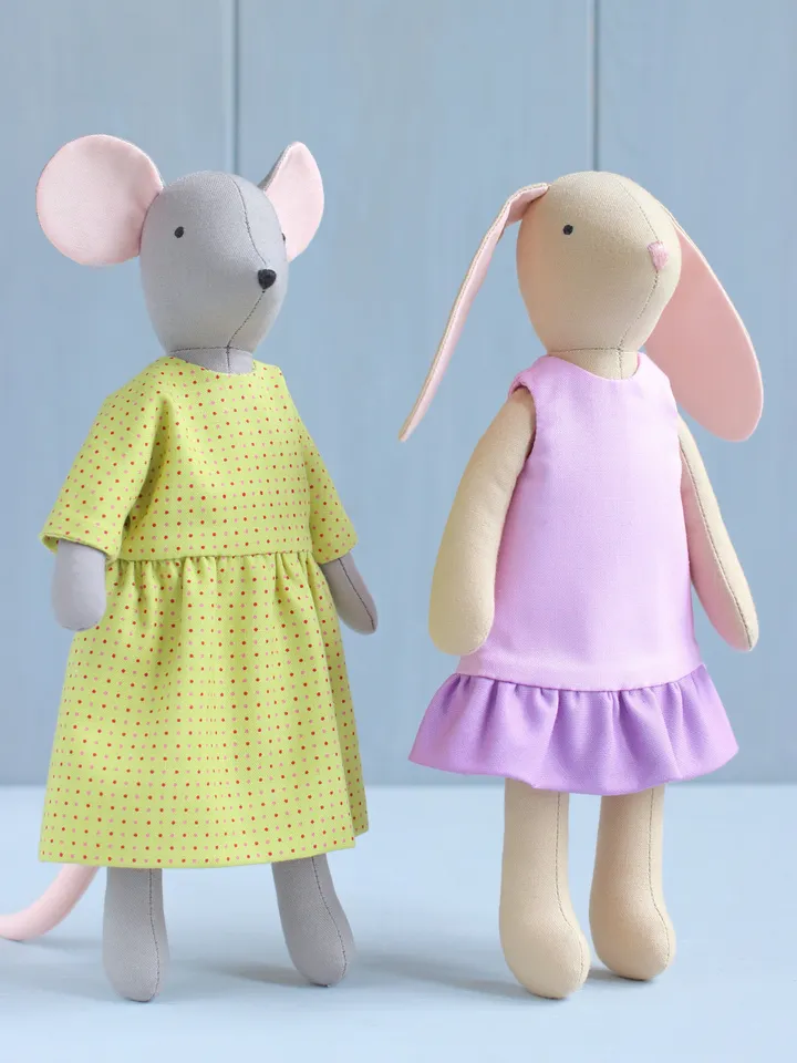 PDF Dresses for Large Doll Sewing Pattern
