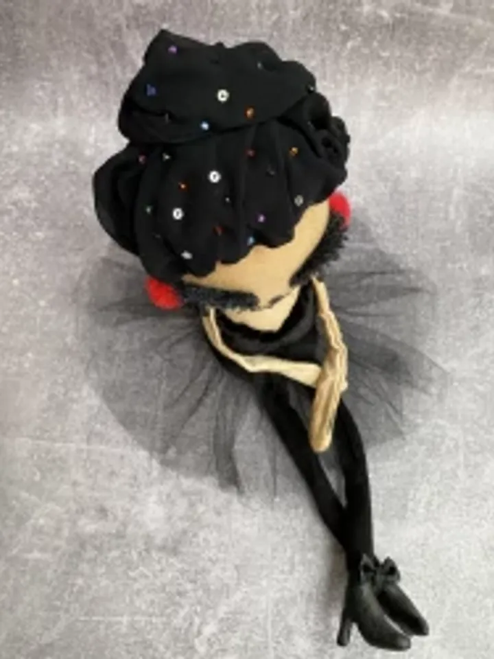 Scary doll for macabre decor . Weird gifts . Cute creepy doll . Halloween doll .