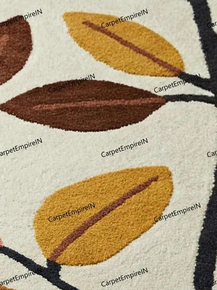 Buy Floral Branch Area Rug, Floral rug, 3x5,8x10,9x12,10x14, area rug, rugs for livingroom, bedroom rug, kitchen rug, kids rug, home decor