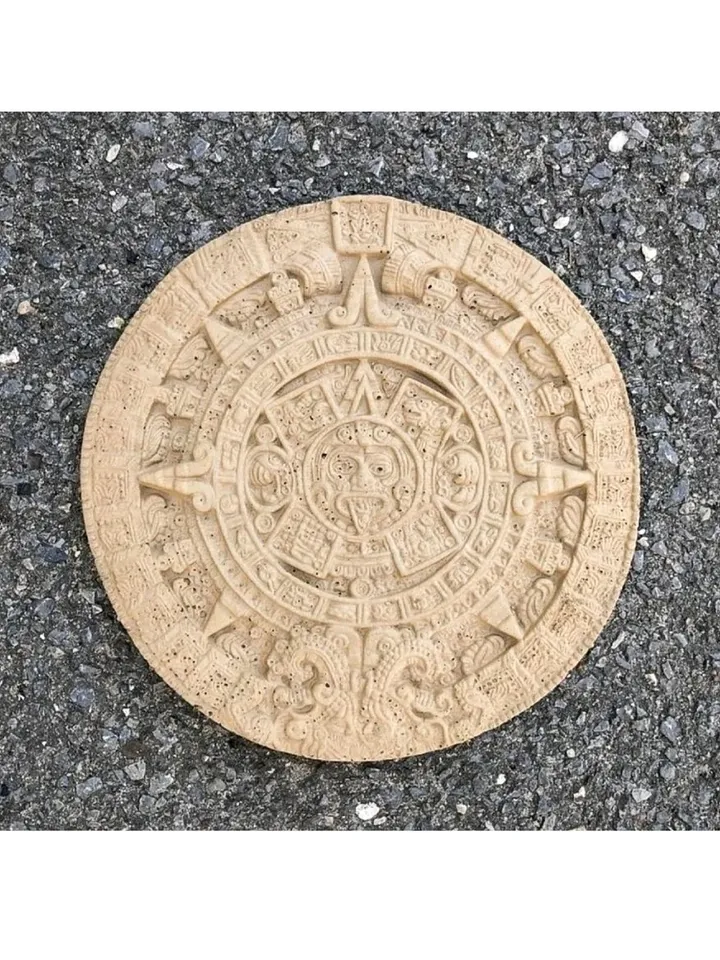 Form for panels and bas-reliefs "Mayan Calendar" silicone Rubberino®