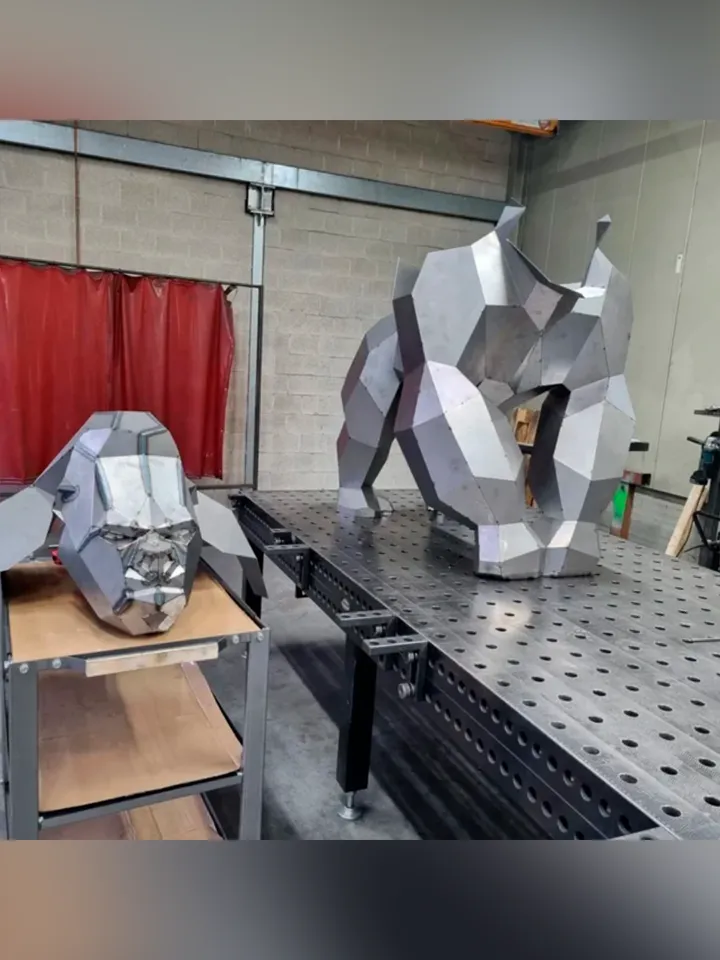 Welding Project Plans Drawings Gorilla (DXF, PDF)