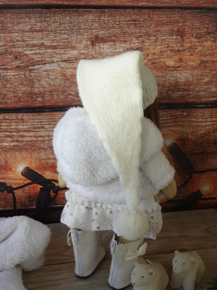 Angel doll pattern pdf - Christmas doll pattern - Rag doll sewing pattern -12 inch rag doll pattern, Christmas gift idea