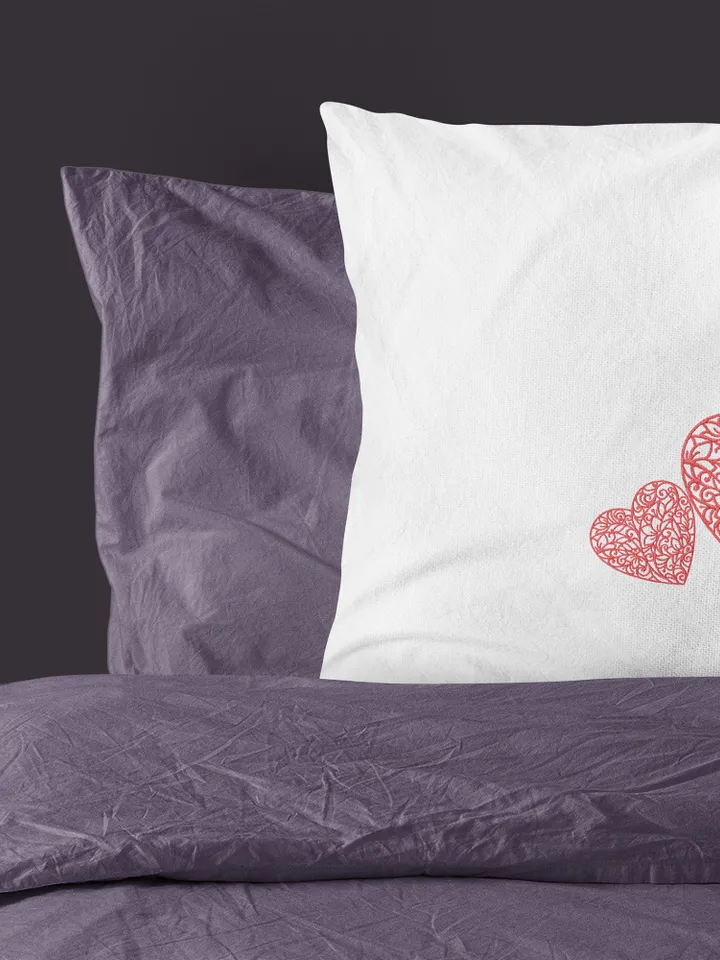 Floral Heart embroidery design Machine embroidery pattern 4 sizes, Embroidery files heart ornament instant download, Valentine heart #R22