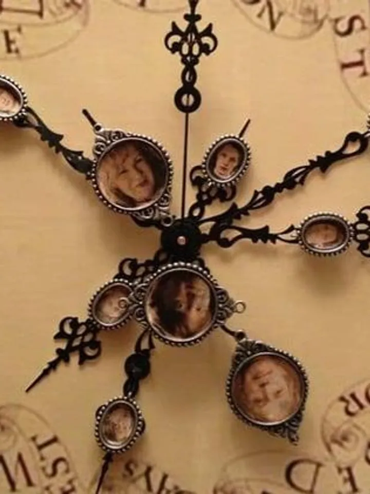 Digital Template Cnc Router Files Cnc Clock Files for Wood Laser Cut Pattern