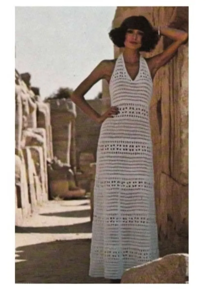 Dress crochet pattern, beach dress, easy dress crochet, long dress crochet pattern