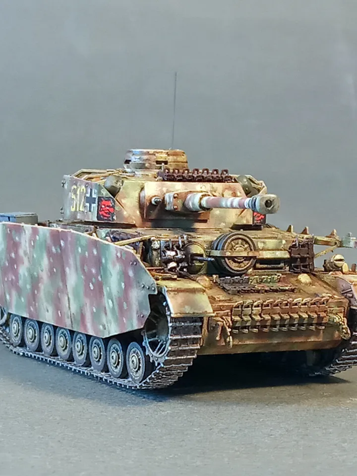 Pro Built model Panzer IV Ausf.J 31 Pz.Reg., 1/72 scale