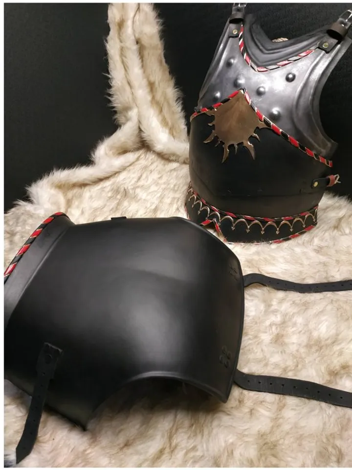 Witcher cosplay costume larp armor Nilfgaardian armor medieval armor wild hunt