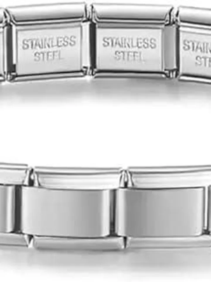 The Collection Unisex Nomination Model Charm Bracelet Stainless Steel Bracelet