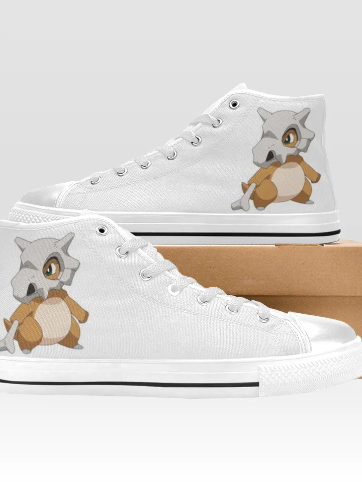 Cubone Shoes, High-Top Sneakers, Handmade Footwear