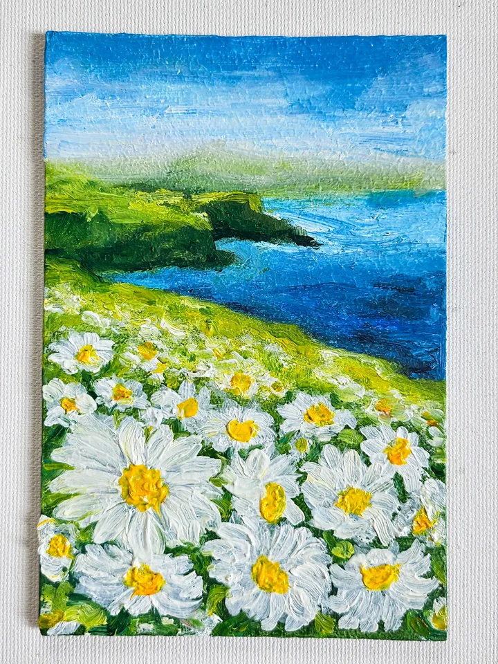 Chamomile landscape