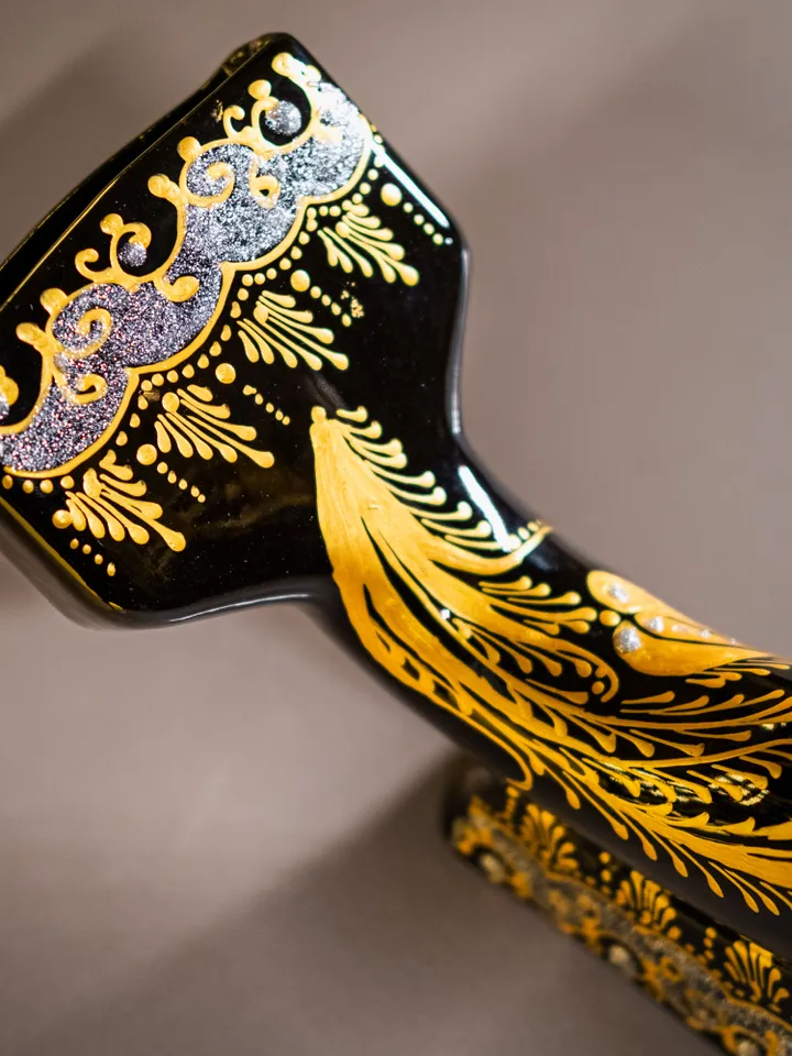 Handpainted Ceramic Acoustic Gramophone