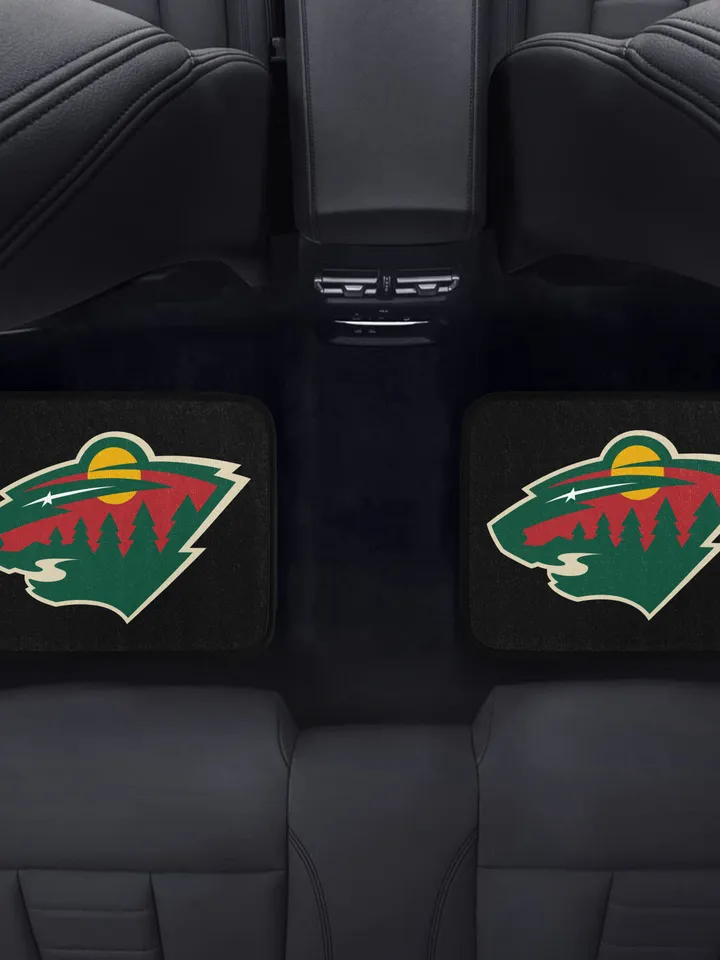 Minnesota Wild Back Car Floor Mats Set of 2