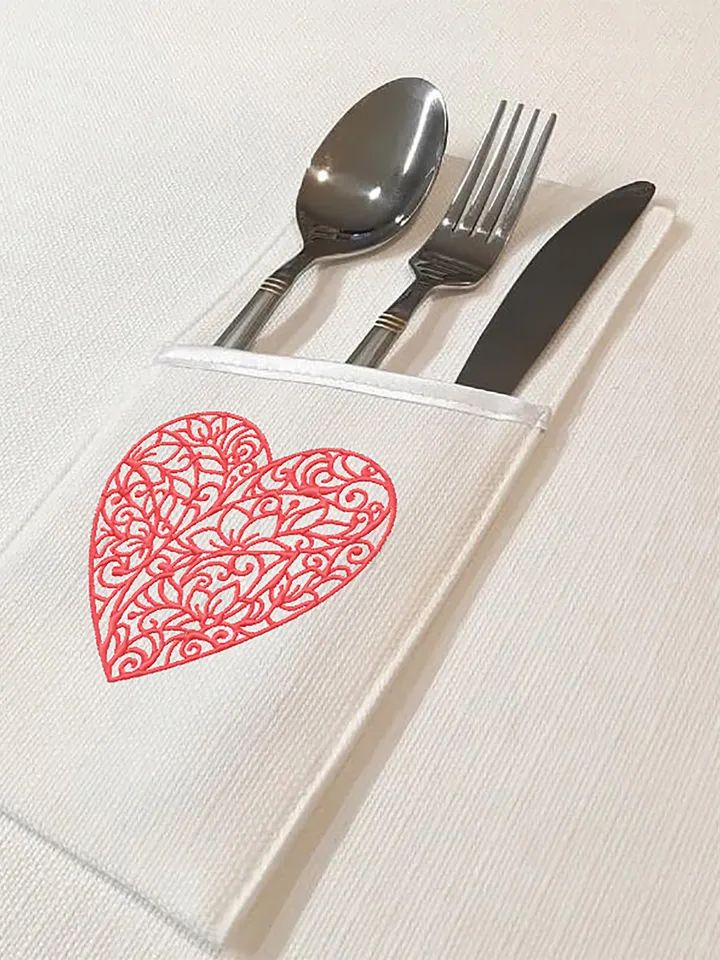 Floral Heart embroidery design Machine embroidery pattern 4 sizes, Embroidery files heart ornament instant download, Valentine heart #R22