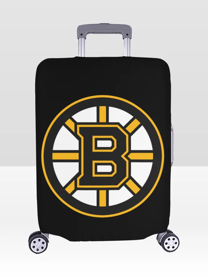 Boston Bruins Luggage Cover, Luggage Protective Print Cover, Case Cover