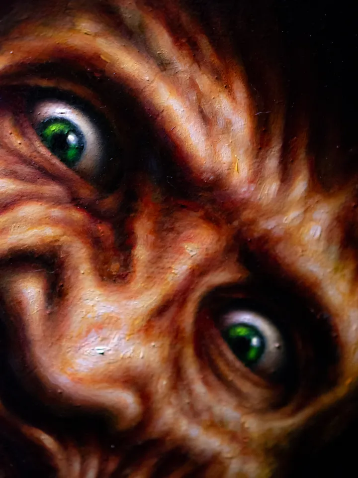 Oil painting Freddy Krueger A Nightmare on Elm Street