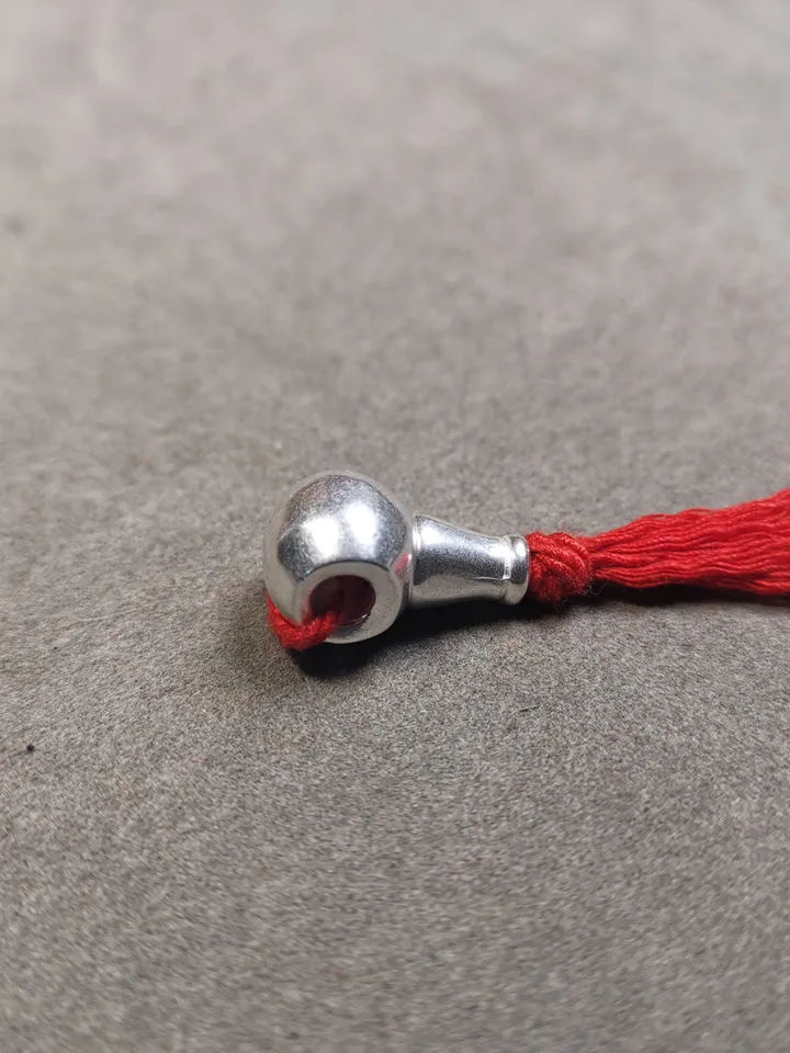 Gandhanra Tibetan Guru Bead,T-drilled 3-Hole Prayer Bead,Mala Bead,Connector Bead for Buddhist Bead Accessories