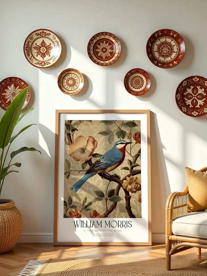 William Morris Wall Art, Vintage Botanical Print, Floral Poster Arts Decor, Digital Download, William Morris Print Digital Download AA3