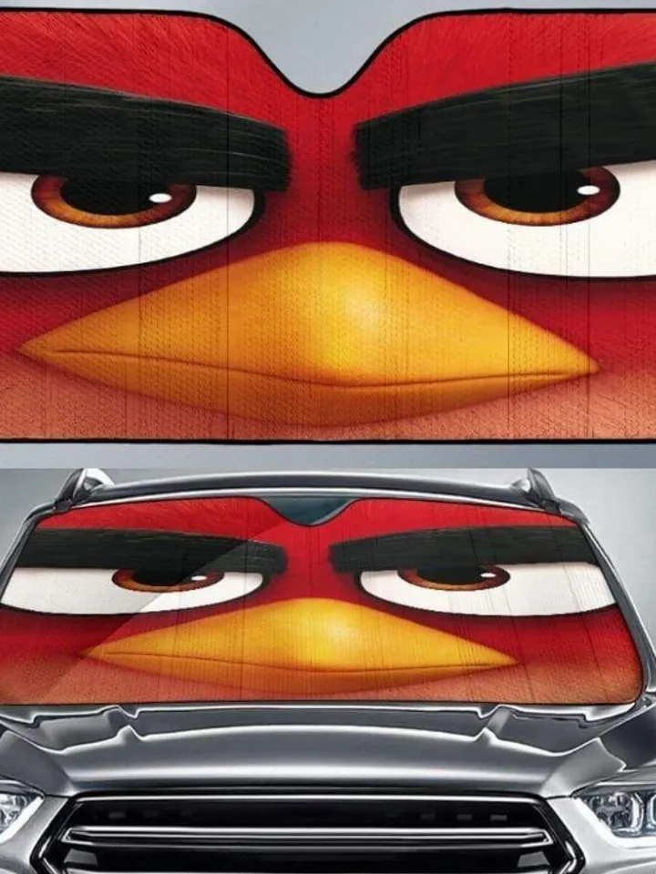 Angry Bird Car Sun Shade