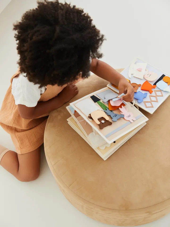 My First Quiet Book for Toddlers, Handmade Felt Activity Book, Felt Book, Ideal Christmas Gift for 1 2 3 Year Olds – Kinderkrama