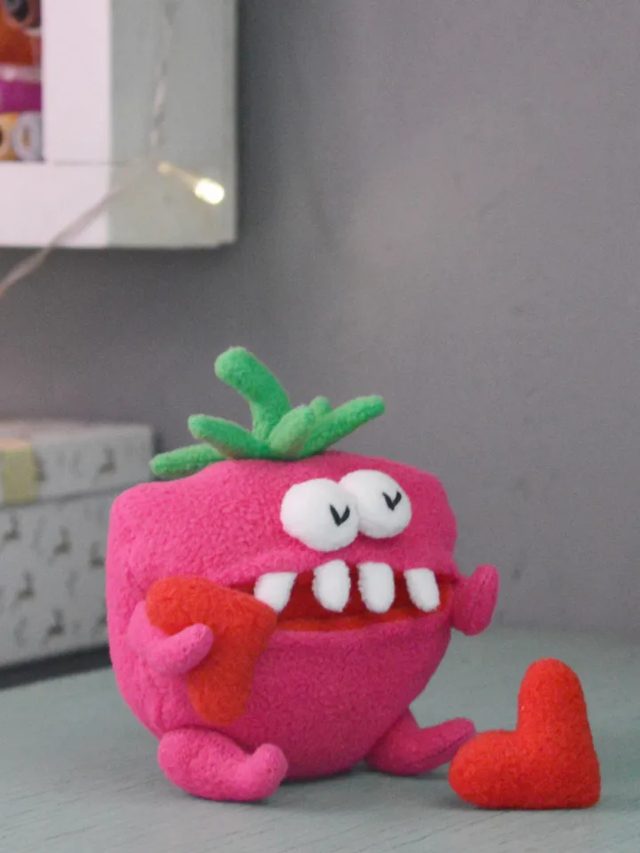 PDF Plush Toy Pattern Set – Fleece Berry Softies Trio