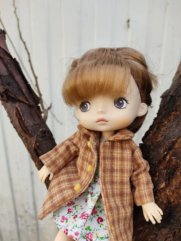 PDF sewing pattern for Xiaomi Monst dolls.
