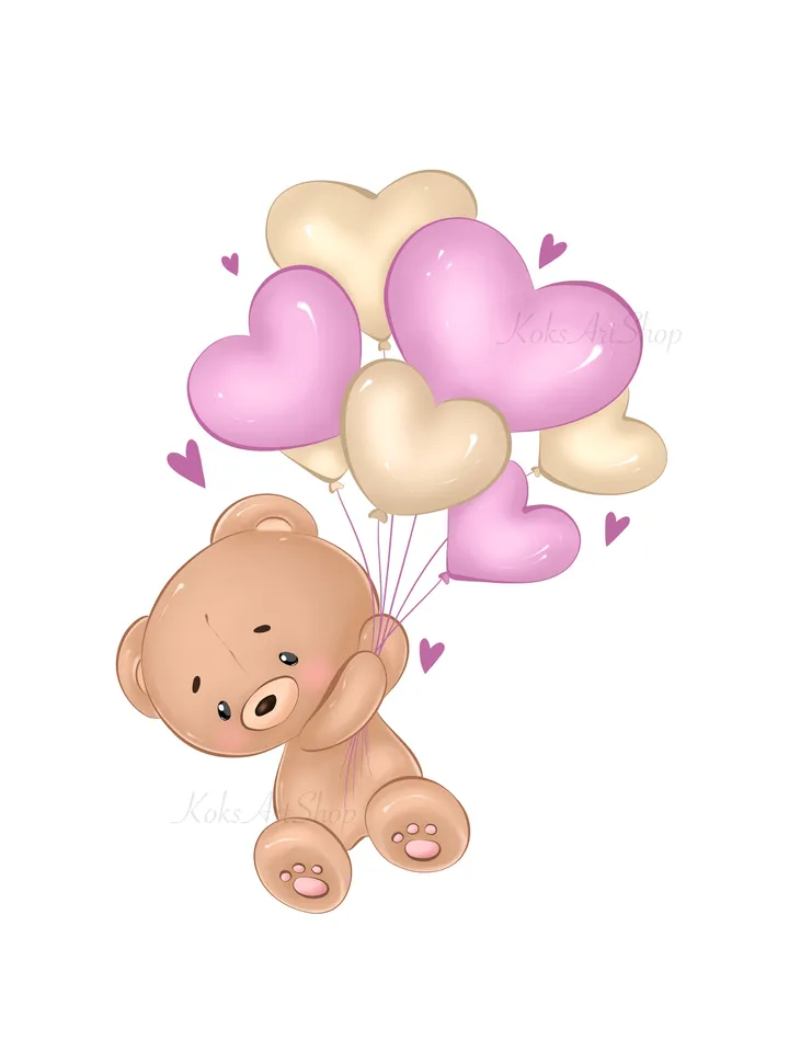 Teddy bear png, Teddy bear clipart, Teddy bear, Baby shower clipart, Baby shower decor, Baby shower invitation, Baby birthday invitation