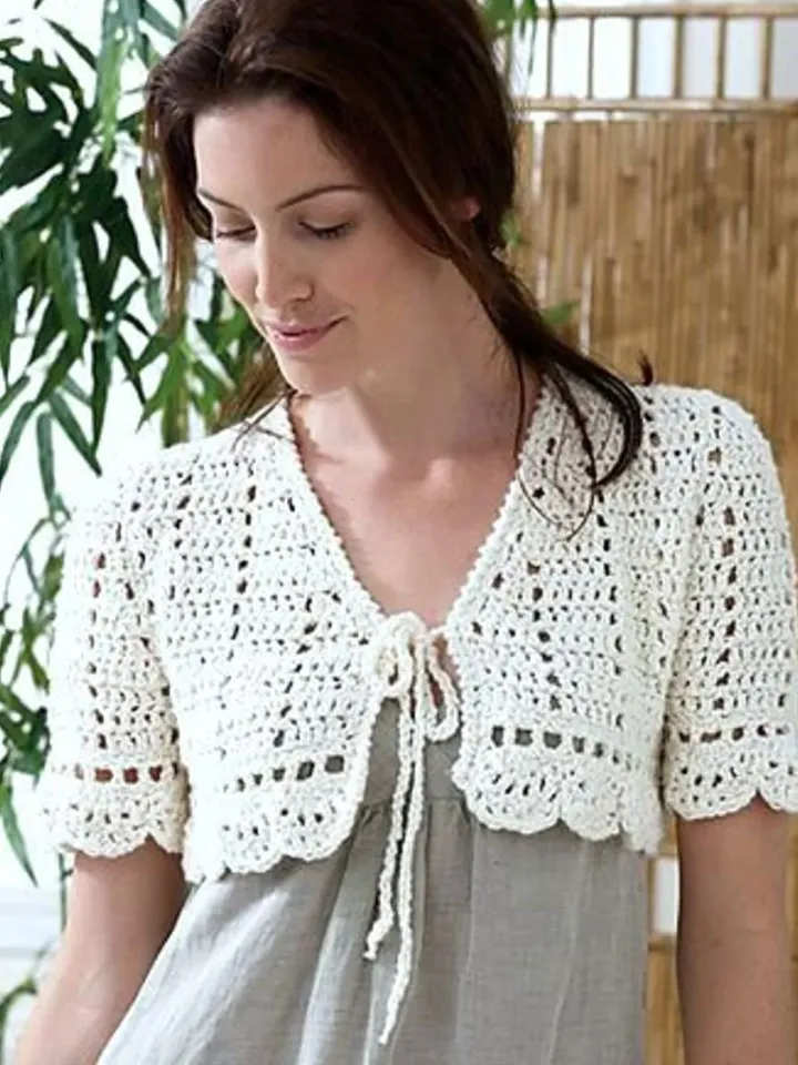 Crochet bolero women, Crochet  top PATTERN | beginner crochet pattern