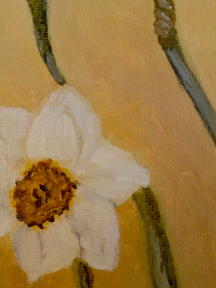 Oil Painting Daffodils