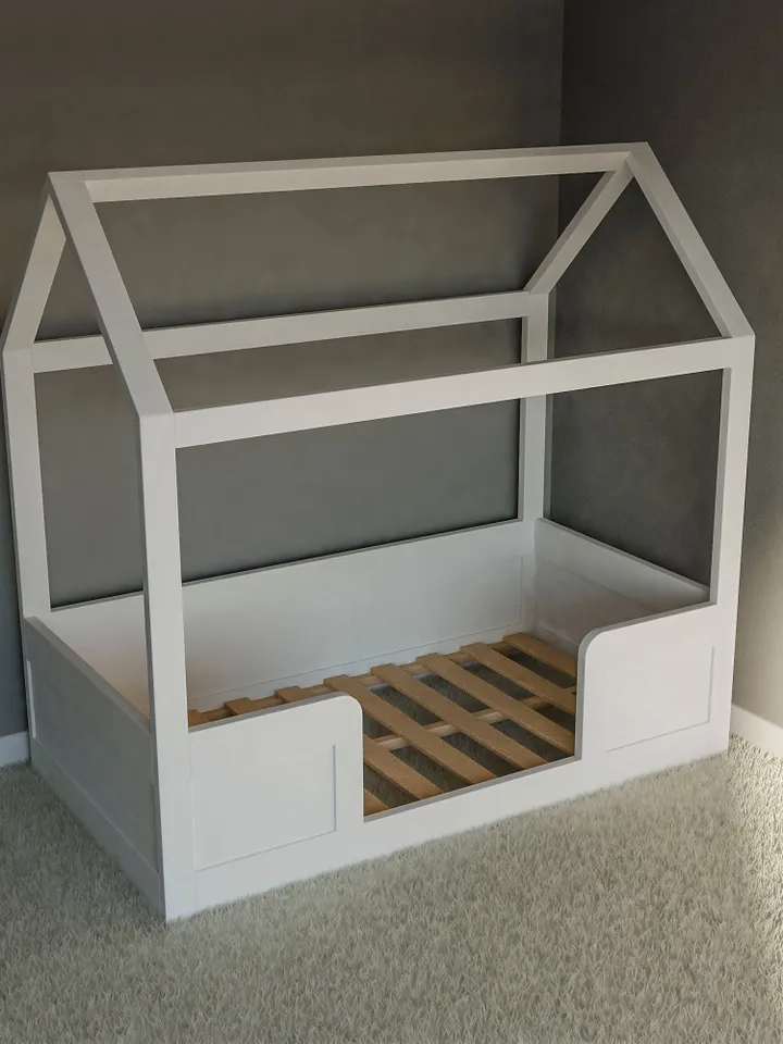 Montessori Bed Plan, Twin Size, DIY, PDF