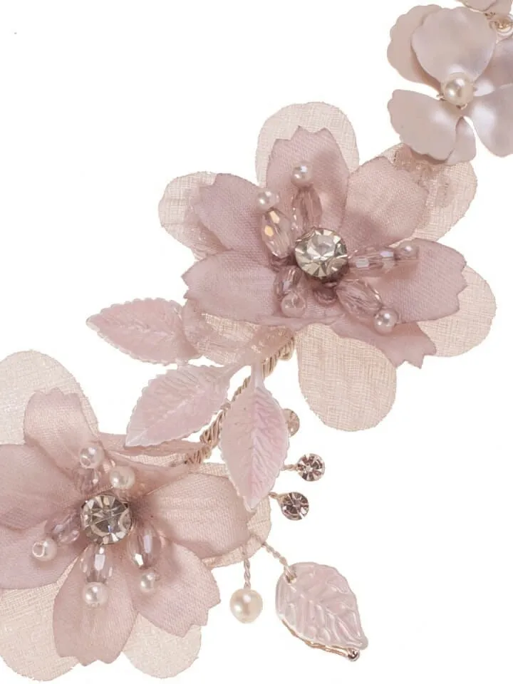 Boho Flower Wedding Headband