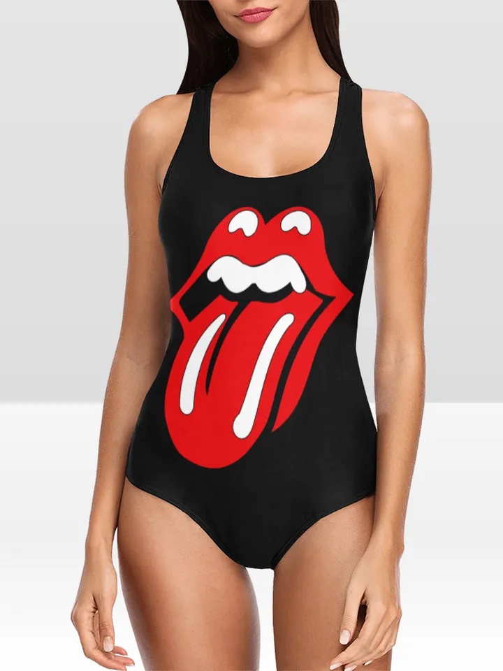 Rolling Stones One Piece Swimsuit
