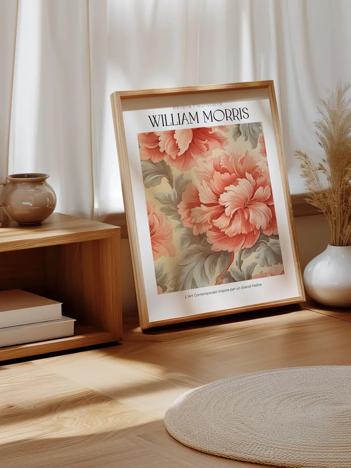 William Morris Wall Art, Vintage Botanical Print, Floral Poster Arts Decor, Digital Download, William Morris Print Digital Download AA7