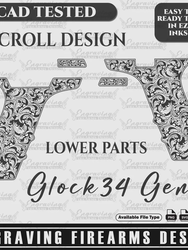 Engraving Firearms Design Glock34 Gen3 Lower Design