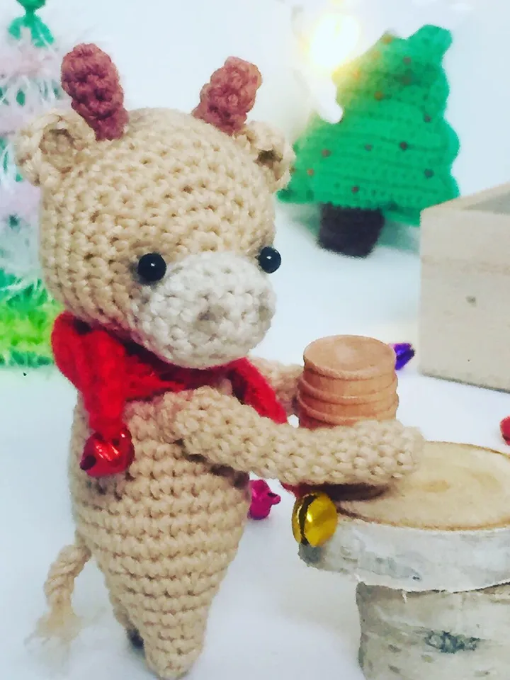 Crochet Pattern Mini bull