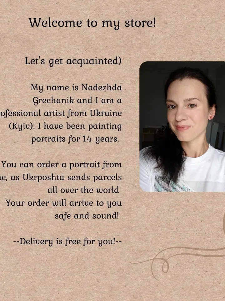 Custom pencil portrait | Hand drawn portraits from photos | Hand drawn pencil portrait