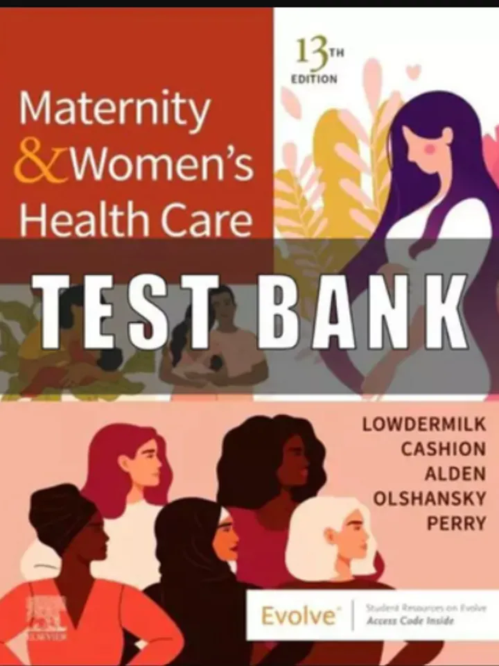 Test Bank for Maternity & Women’s Health Care 13th Edition